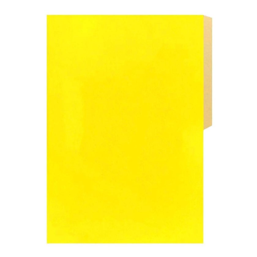 Carpeta Cartulina Halley Pigmentada Amarilla