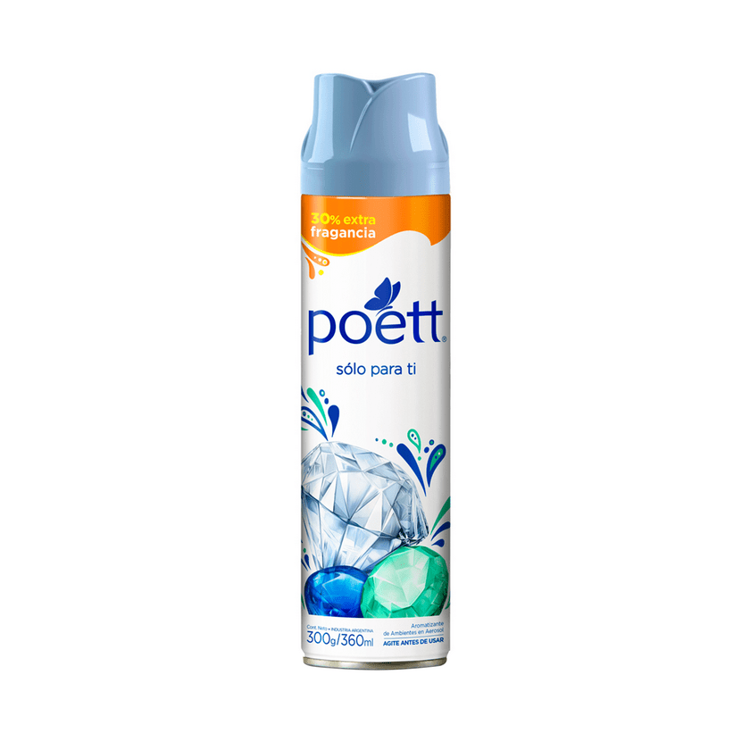Desodorante Ambiental Poett Aerosol Sólo para Ti 360 ml