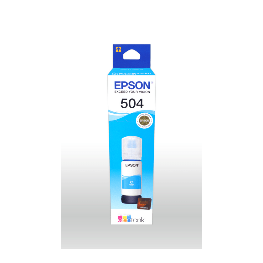 Botella Epson T504220 Cyan L4150/L4160/L6191 70Ml