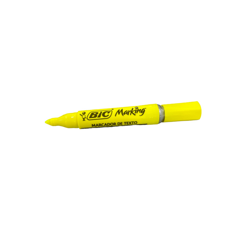 Destacador Bic Marking Fluorescente Amarillo