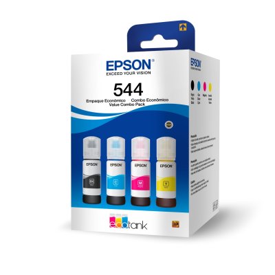 Botella de Tinta Epson T544120/220/320/420 Pack 4 Colores