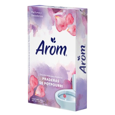 Desodorante para WC Arom Pastilla Praderas de Potpurrí 40 g