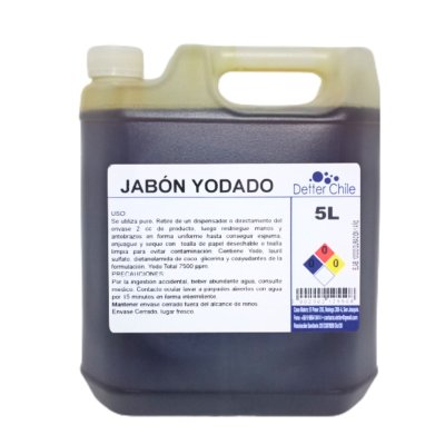 Jabón Líquido Detter Yodado con glicerina 5 L