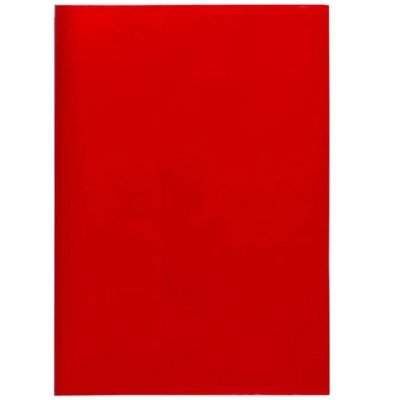 Forro para Cuaderno Chico Color Rojo