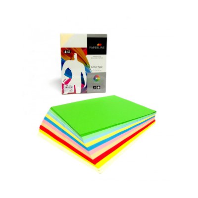 Papel Fotocopia Diazol Color Carta 10 Colores 250 Hojas