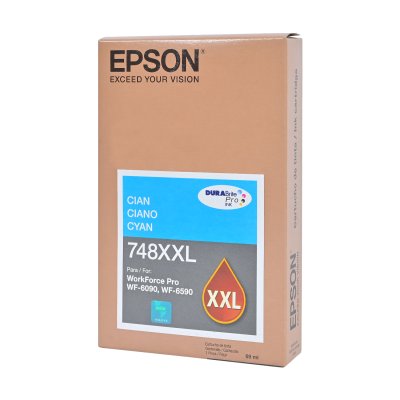 Cartridge Epson T748Xxl220 Cyan Wf6090/6590