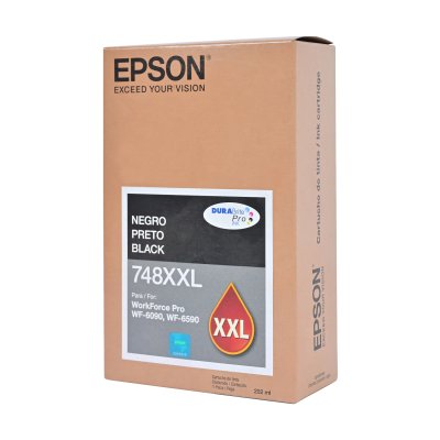 Cartridge Epson T748Xxl120 Negra Wf6090/6590