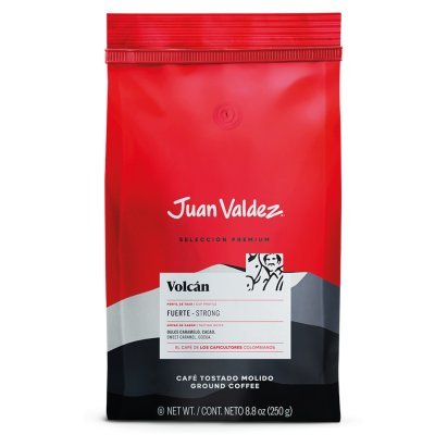 Café Grano Molido Juan Valdez Volcán Fuerte 250 g
