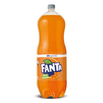 Bebida Gaseosa Fanta Sabor Naranja Sin Azúcar Botella 3 L