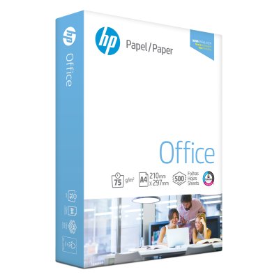 Papel Fotocopia HP A-4 Multipropósito 75 g 500 Hojas