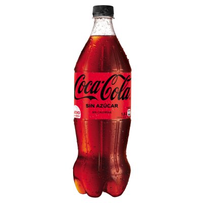 Bebida gaseosa Coca-Cola Sin Azúcar Botella 1.5 L