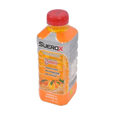 Bebida Isotónica Suerox Naranja 630 ml