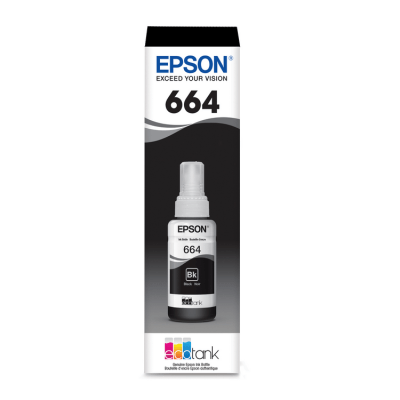 Botella Epson T664120 Ng L120/L210/L355/L555/L1300