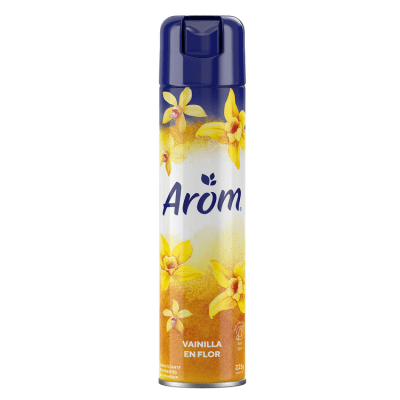 Desodorante Ambiental Arom Aerosol Vainilla en Flor 225 g