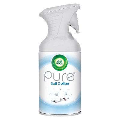 Desodorante Ambiental Air Wick Aerosol Pure Soft Cotton 250 ml
