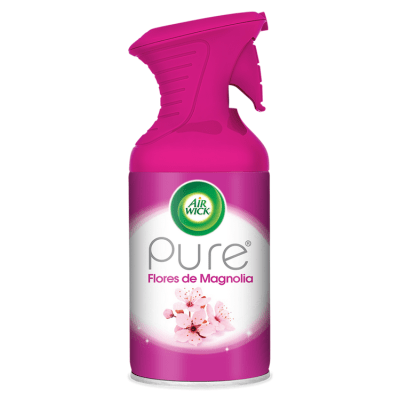 Desodorante Ambiental Air Wick Aerosol Pure Flores de Magnolia 250 ml