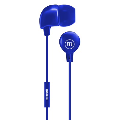 Audífonos Manos Libres Maxell In-Bax Azul