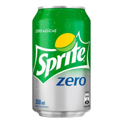 Bebida gaseosa Sprite Zero Lata 350 ml