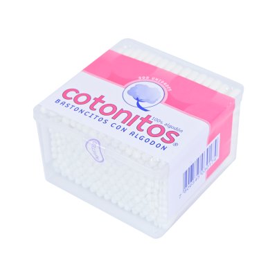 Algodón en Varitas Lastrade Blanco Caja 200 Varitas