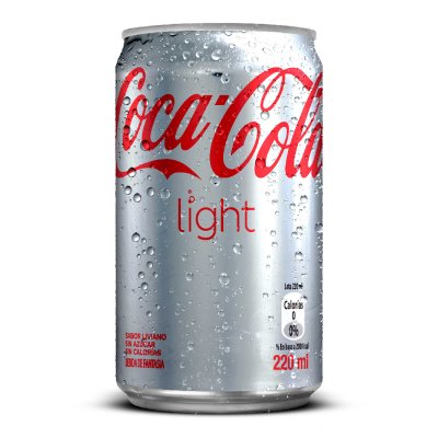 Bebida gaseosa Coca-Cola Light Lata 220 ml