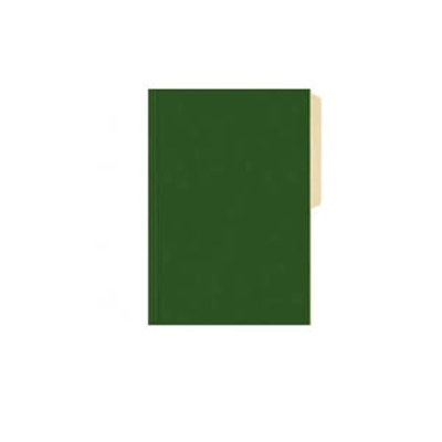 Carpeta Cartulina Halley Pigmentada Verde Oscuro