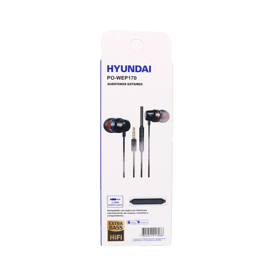 Audífono + Micrófono Hyundai para Celular-Computadora-Notebook 3.5