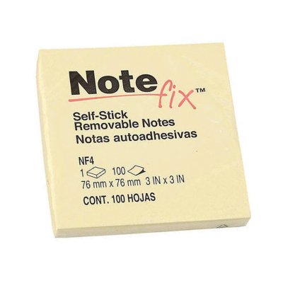 Nota Adhesiva 3M Notefix 654 76 mm X 76 mm 100 Hj