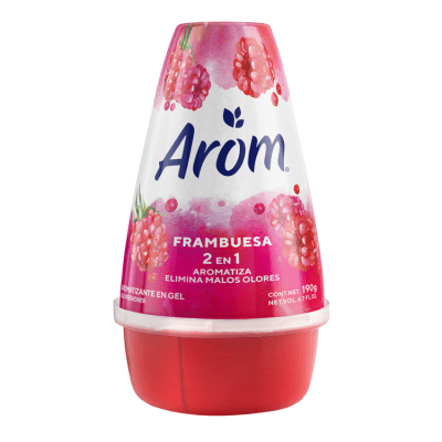 Desodorante Ambiental Arom Cono gel Frambuesa 190 g