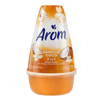 Desodorante Ambiental Arom Cono gel Vainilla Coco 190 g