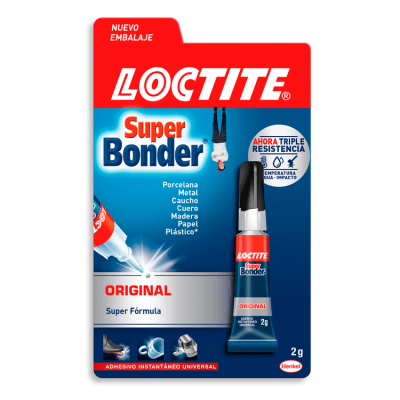 Adhesivo Instantáneo Loctite Super Border Original Transparente 2 g