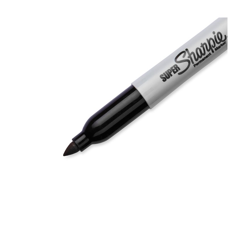  Sharpie Rotulador permanente, paquete con 5 unidades de punta  fina, color negro. : Productos de Oficina