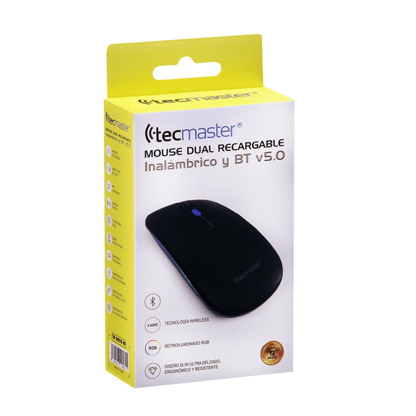 Mouse inalambrico tecmaster 2025