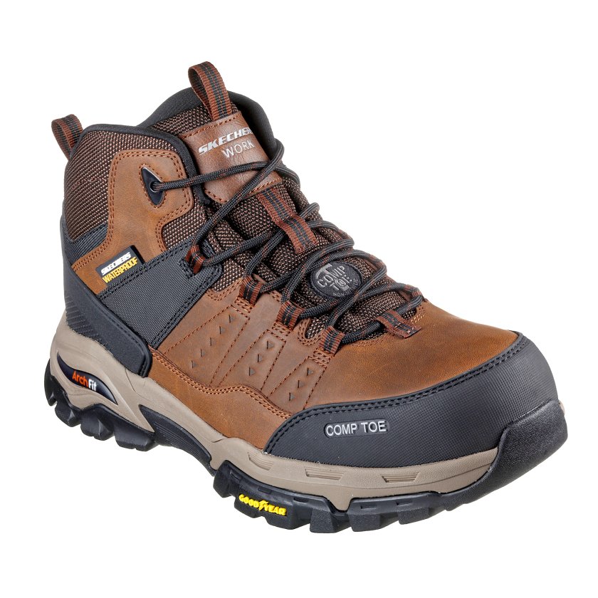 Zapatos de seguridad marca skechers on sale