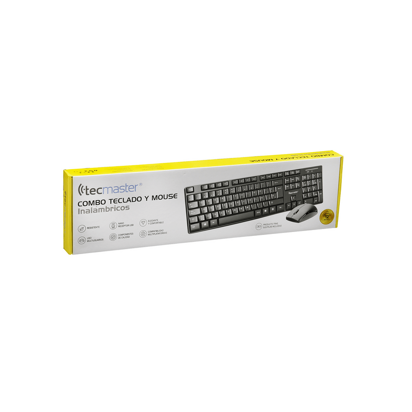 Teclado inalambrico tecmaster outlet