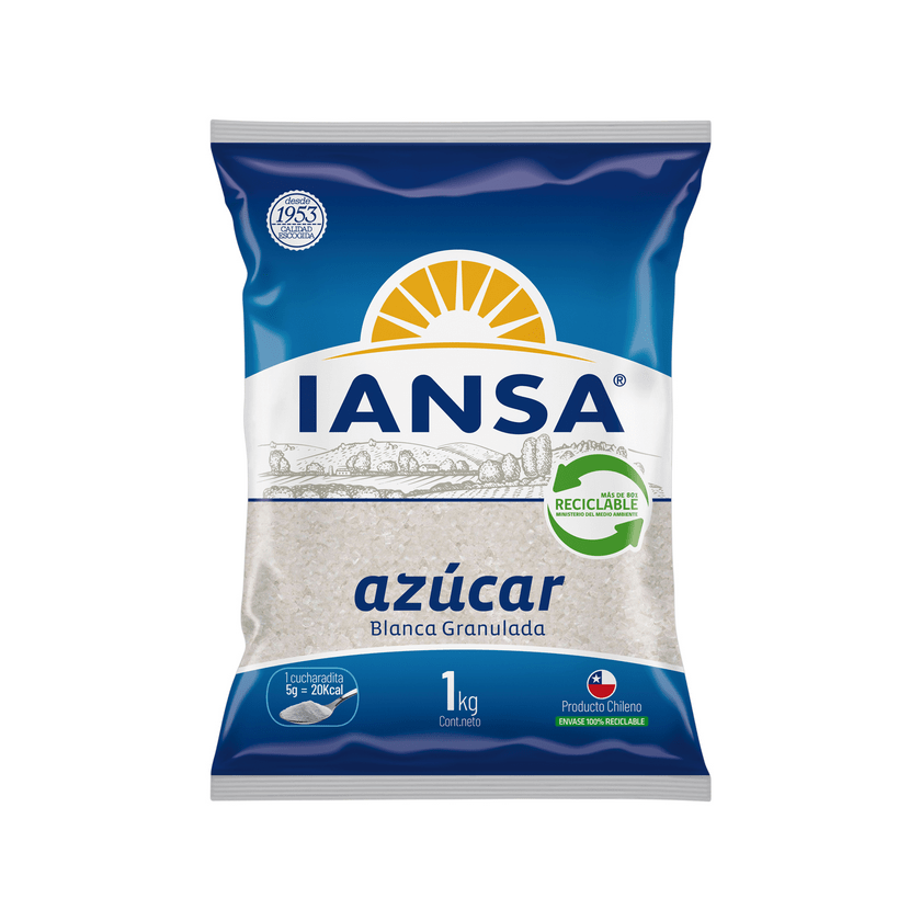 Azúcar Iansa Blanca 1 Kg