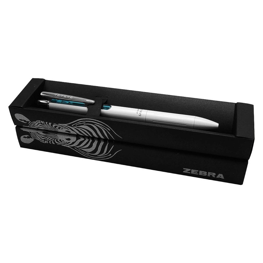 SARA Bolígrafo Zebra Rollerball Sarasa Grand Blanco