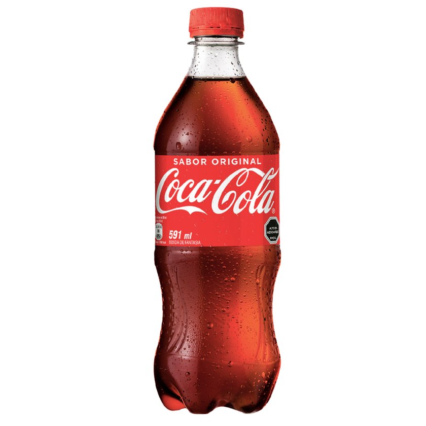 Bebida gaseosa Coca-Cola Original Botella 591 ml