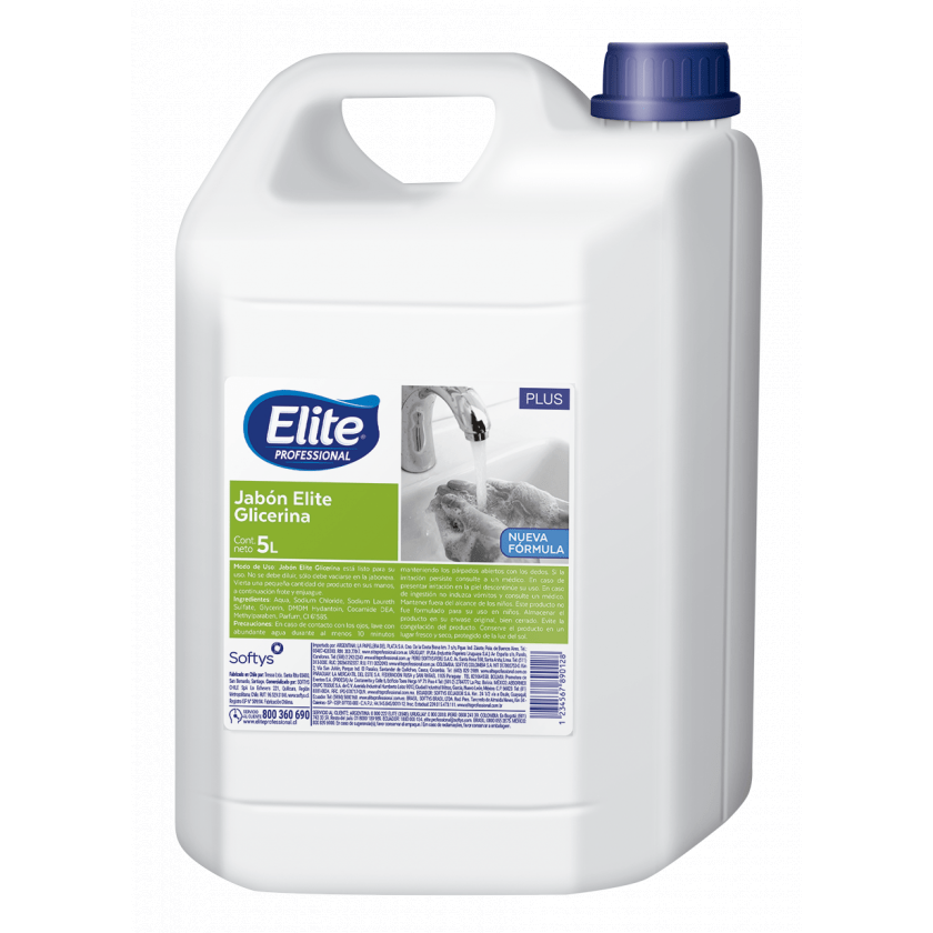 Jabón Líquido Elite con Glicerina 5 L