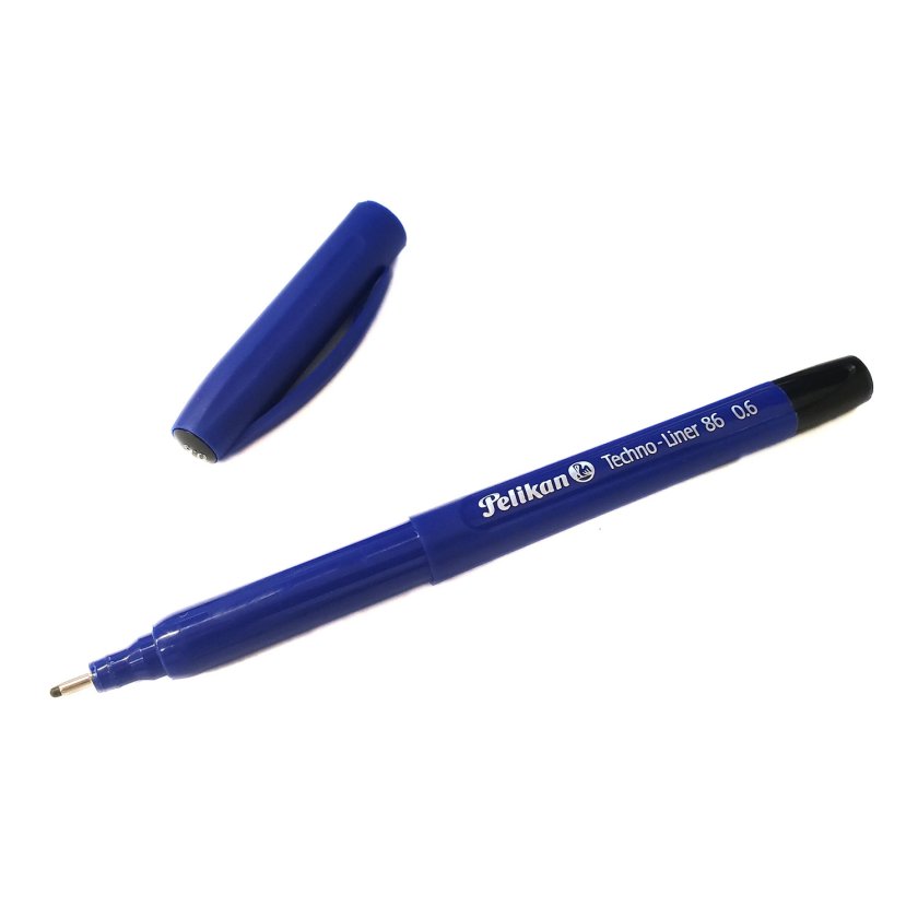 Estilógrafo Pelikan Techno Liner 86 0.6 Negro | Prisa