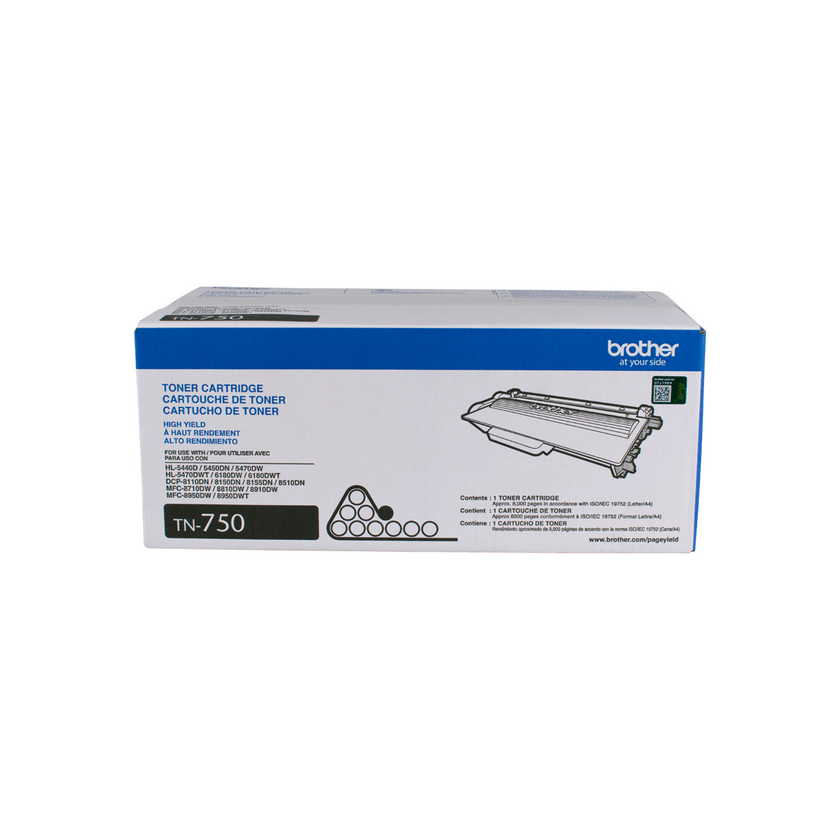 Tóner Brother Tn750 Mfc8710Dw/Dcp8150/55Hl5470D