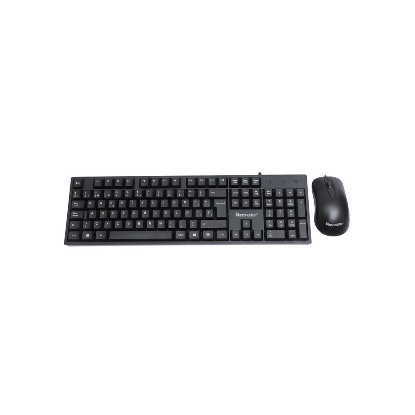 Teclado + Mouse Básico Tm-100511 Negro | Prisa