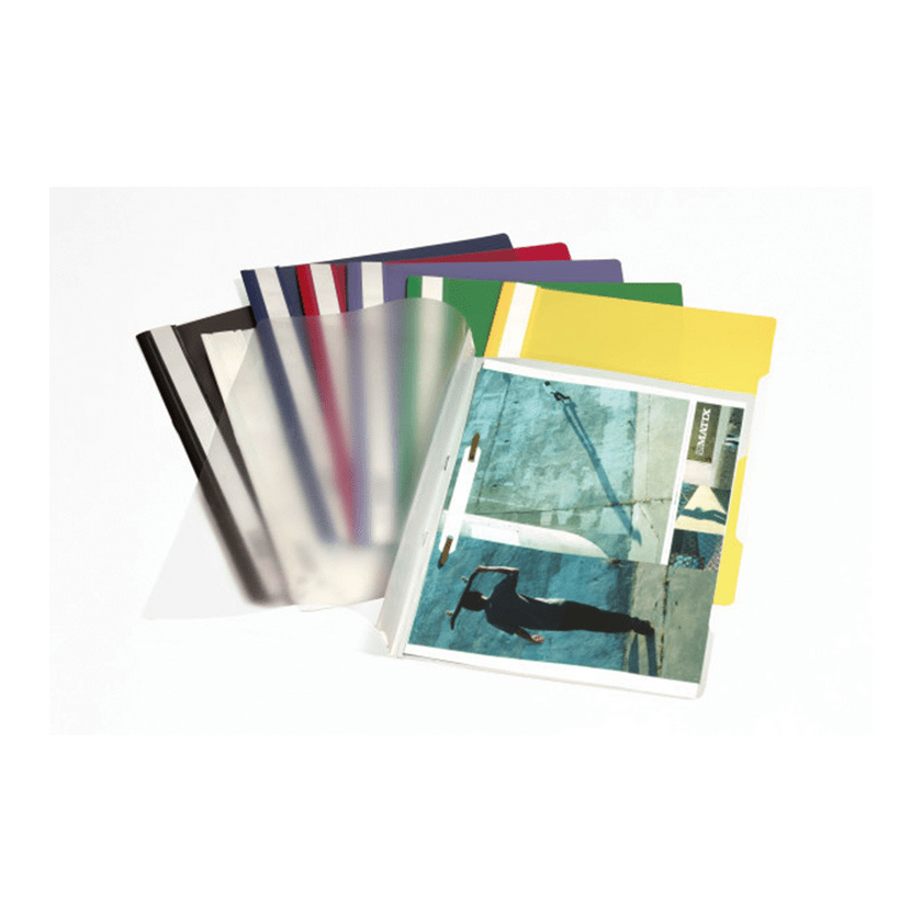 Carpeta Vinil Durable Carta Fastener Pigmentada Azul