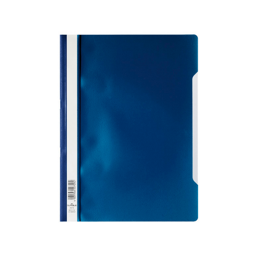 Carpeta Vinil Durable Oficio Fastener Pigmentada Azul