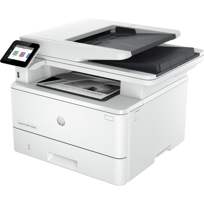 Impresora HP LaserJet Pro MFP M4103fdw Multifuncional Monocromatica -  Mesajil