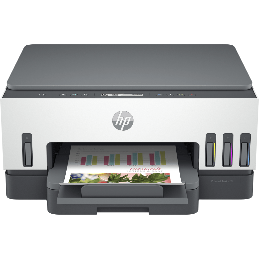 Impresora HP Multifuncional Smart Tank 720 Wifi BT Duplex