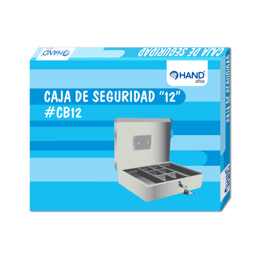 Caja Hand Chica CB12 con Llave 30x24x9 cm 12
