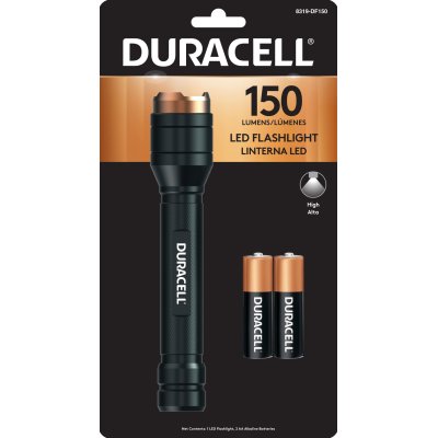 Linterna Duracell 8319-DF150 150 Lúmenes + 2 pilas AA