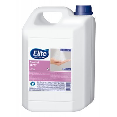 Alcohol Desnaturalizado Elite Spray 70% 5 L