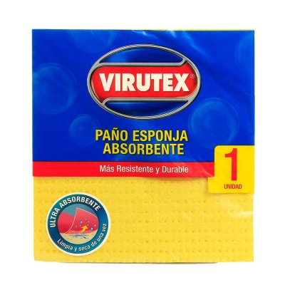 Paño Esponja Virutex Ultra Absorbente 18x17 cm