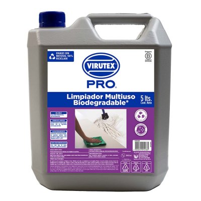 Limpiador Multiuso Virutex Pro Biodegradable Bambú 5 L